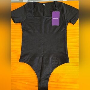 Hey shape snatched shapewear- bodysuit , Medium black